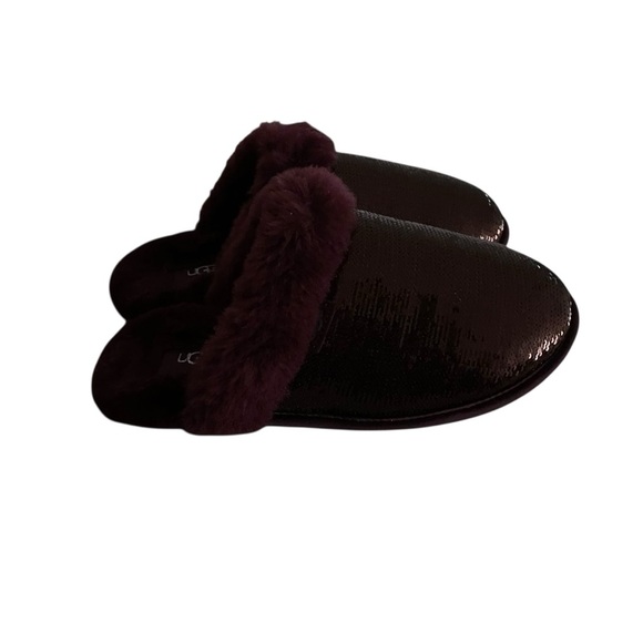 UGG Scuffette II Mirror Ball in Wild Grape Women Size 9 - Picture 5 of 10